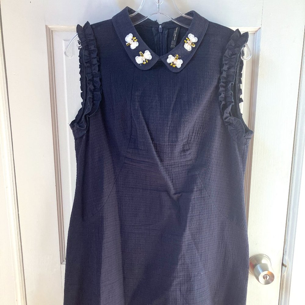Zara bee embellished mini dress